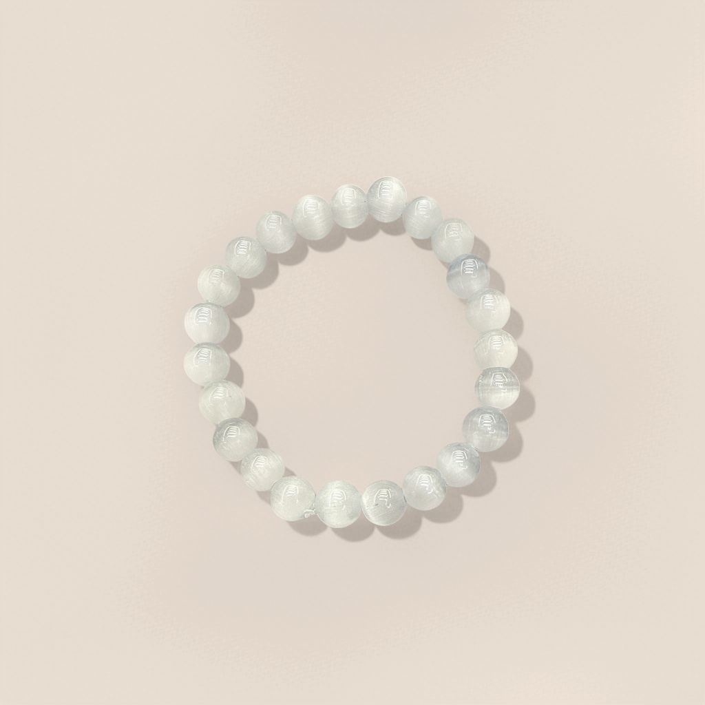 Cat's eye stone bead bracelet is a simple and versatile accessory for women's fashion Application Scenario