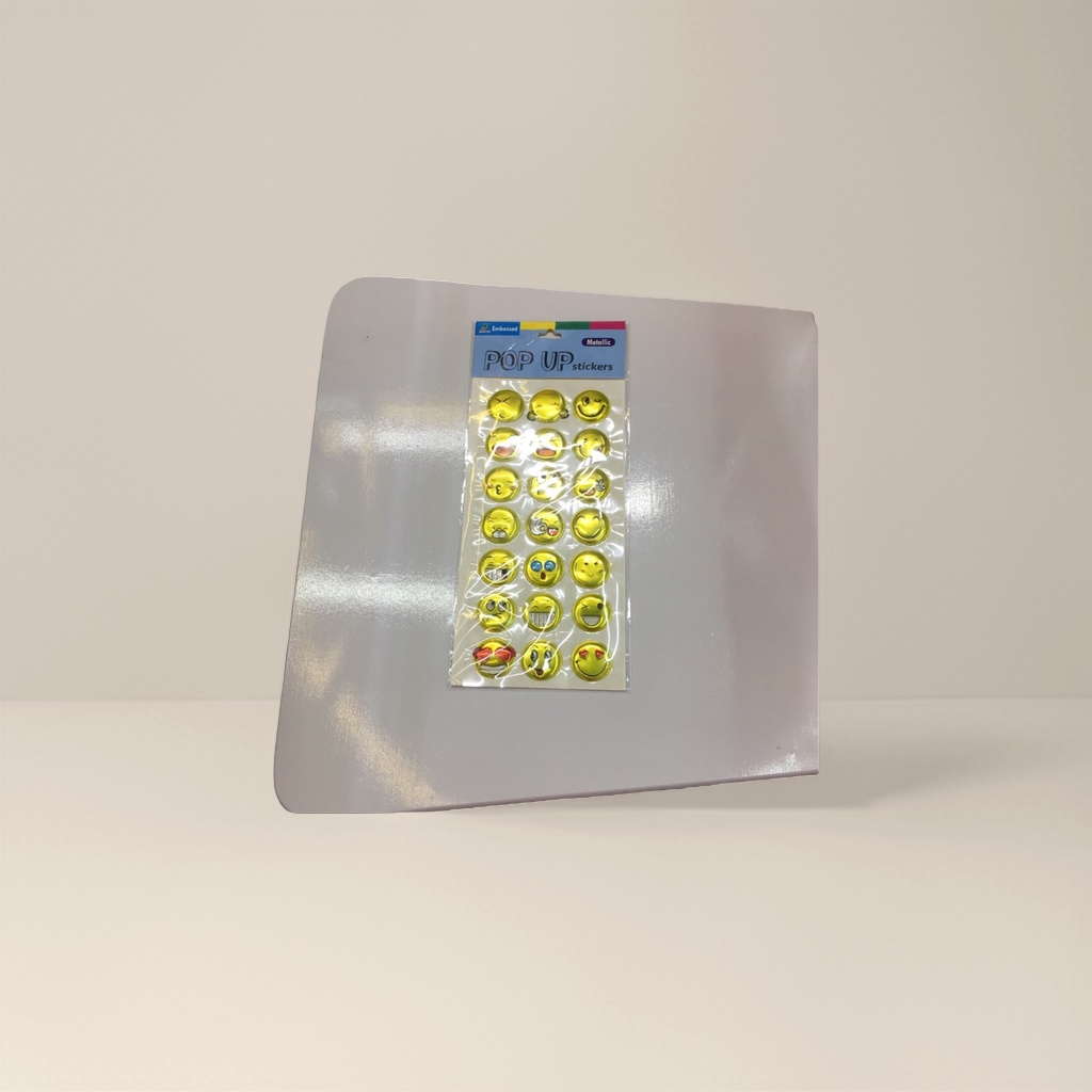 金色金属质感表情贴纸 手账装饰贴画创意DIY用品