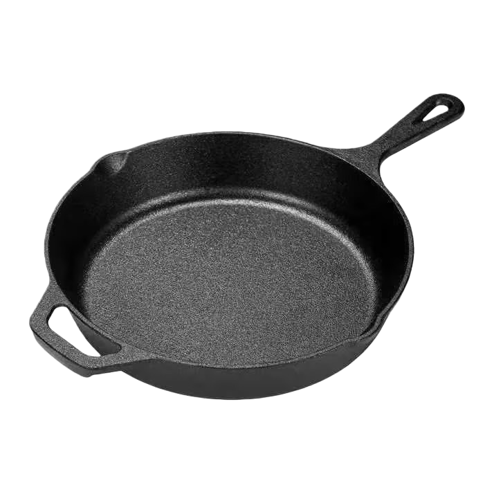 المقلاة بالحديد الأسود لا تستخدم مقلاة مقلية بدون طلاء Item Picture