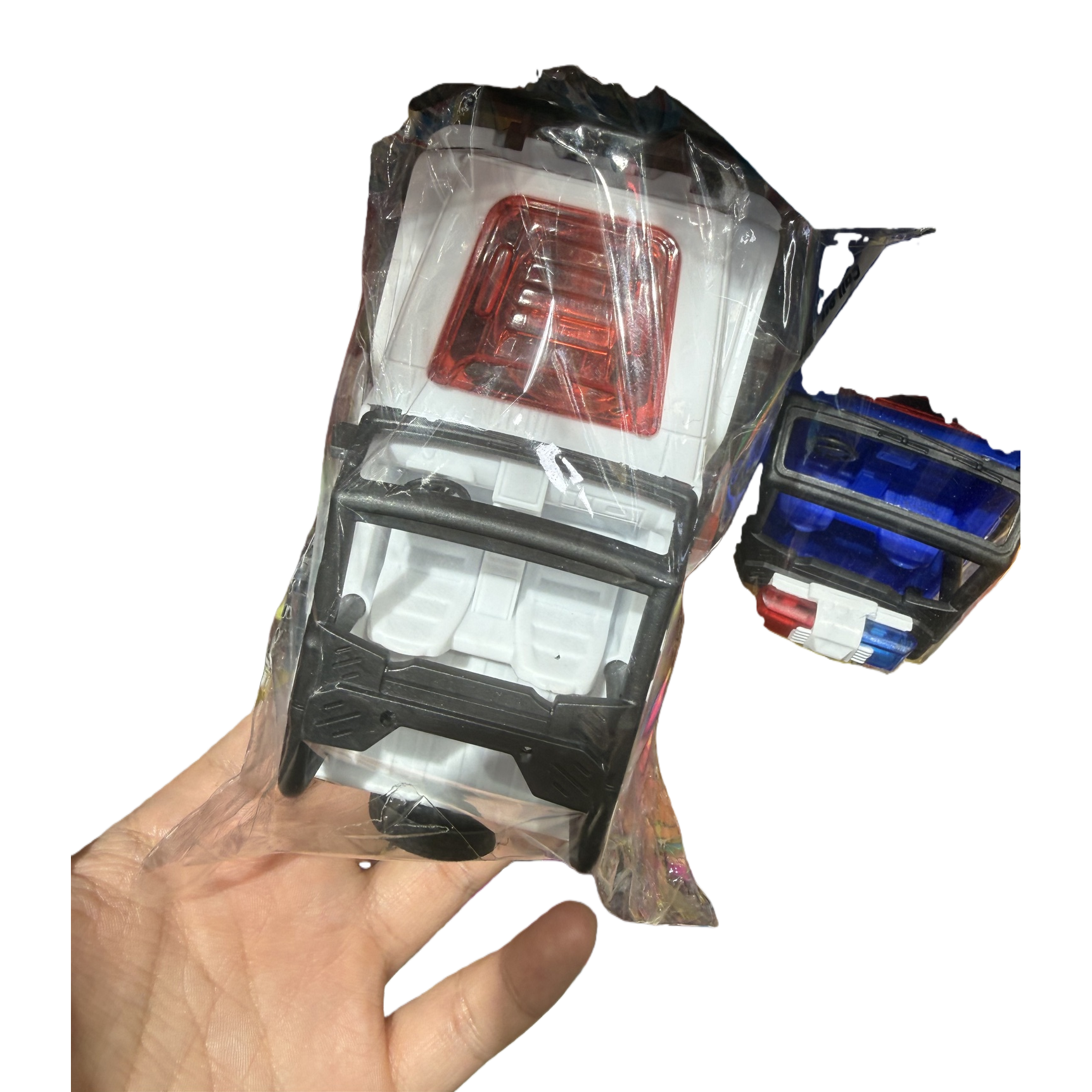 White toy car, children's educational alloy model car, remote-controlled movable car Item Picture