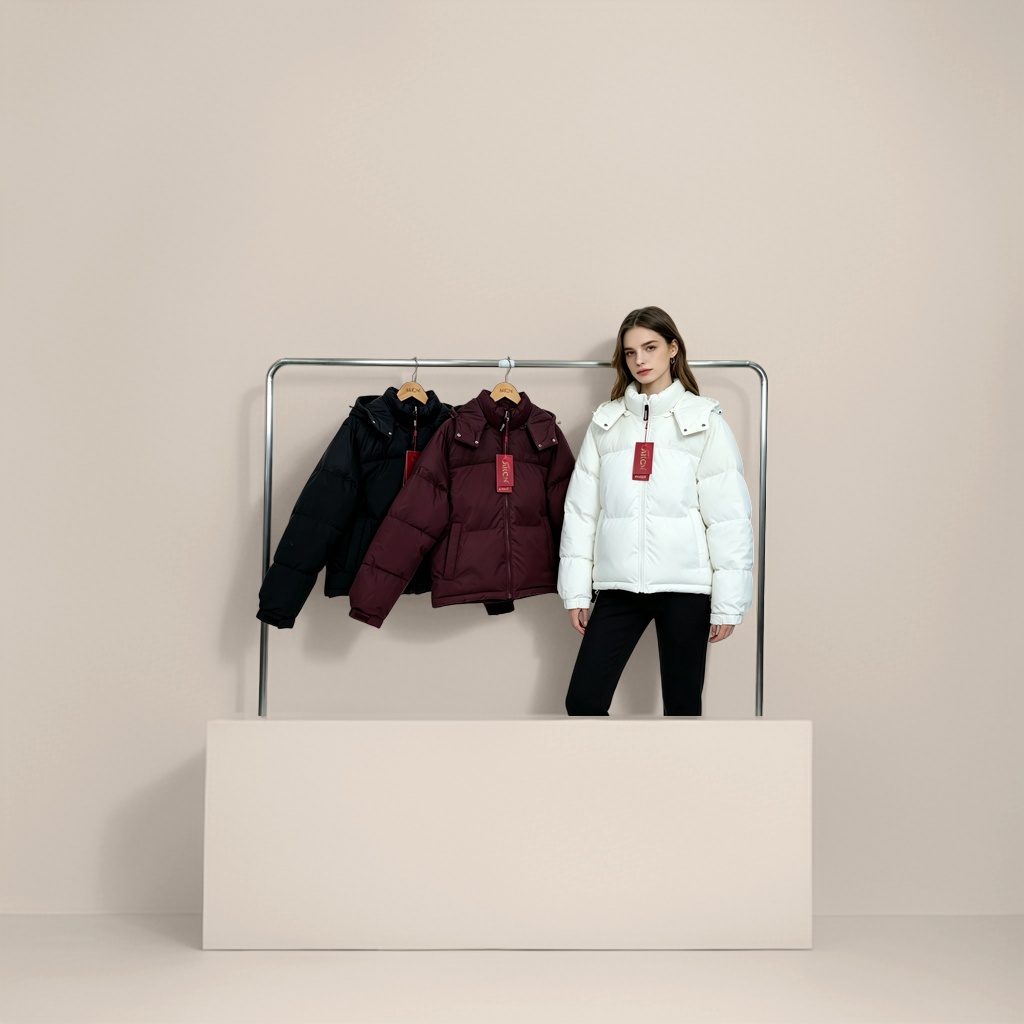 Women's thickened cotton-padded winter clothing and warm outerwear for women Specification image