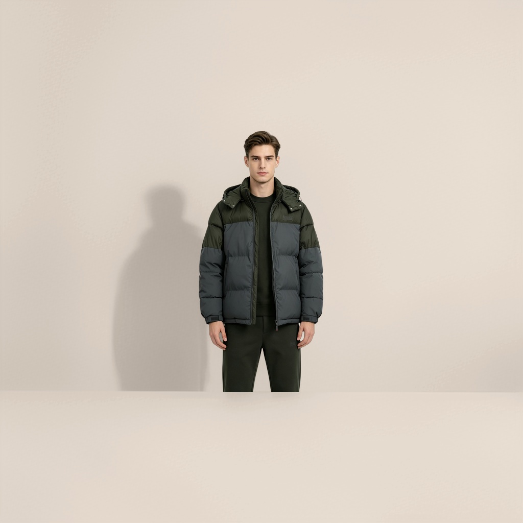 Men's cotton-padded jacket, thick and warm winter new style Specification image