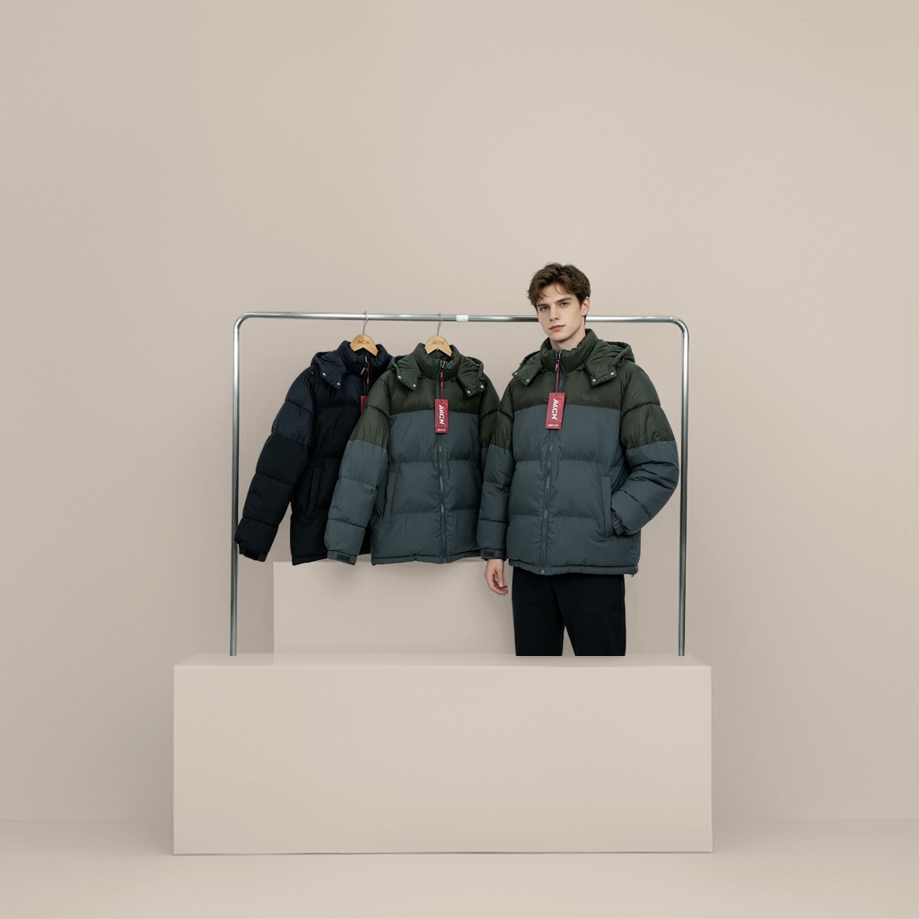 Men's cotton-padded jacket, thick and warm winter new style Application Scenario