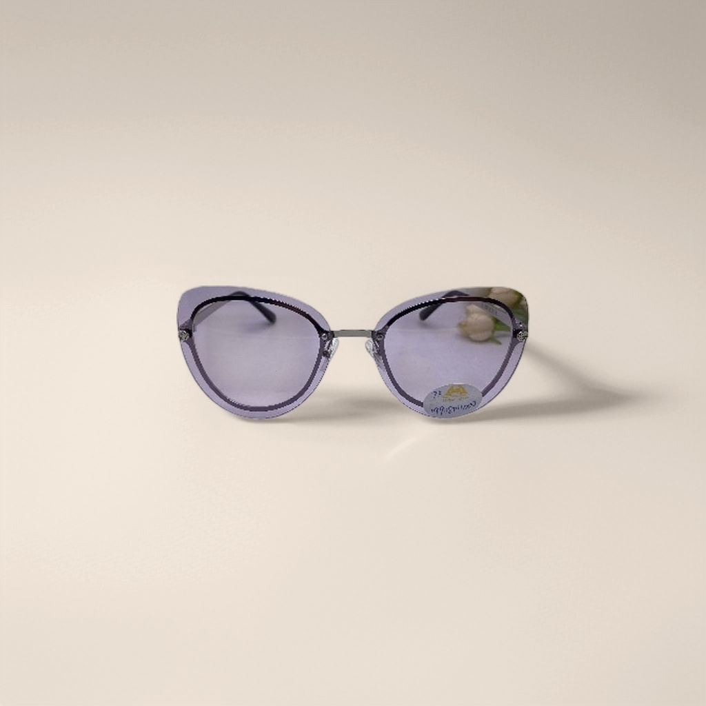 Purple cat-eye sunglasses, fashionable polarized UV protection sunglasses for women