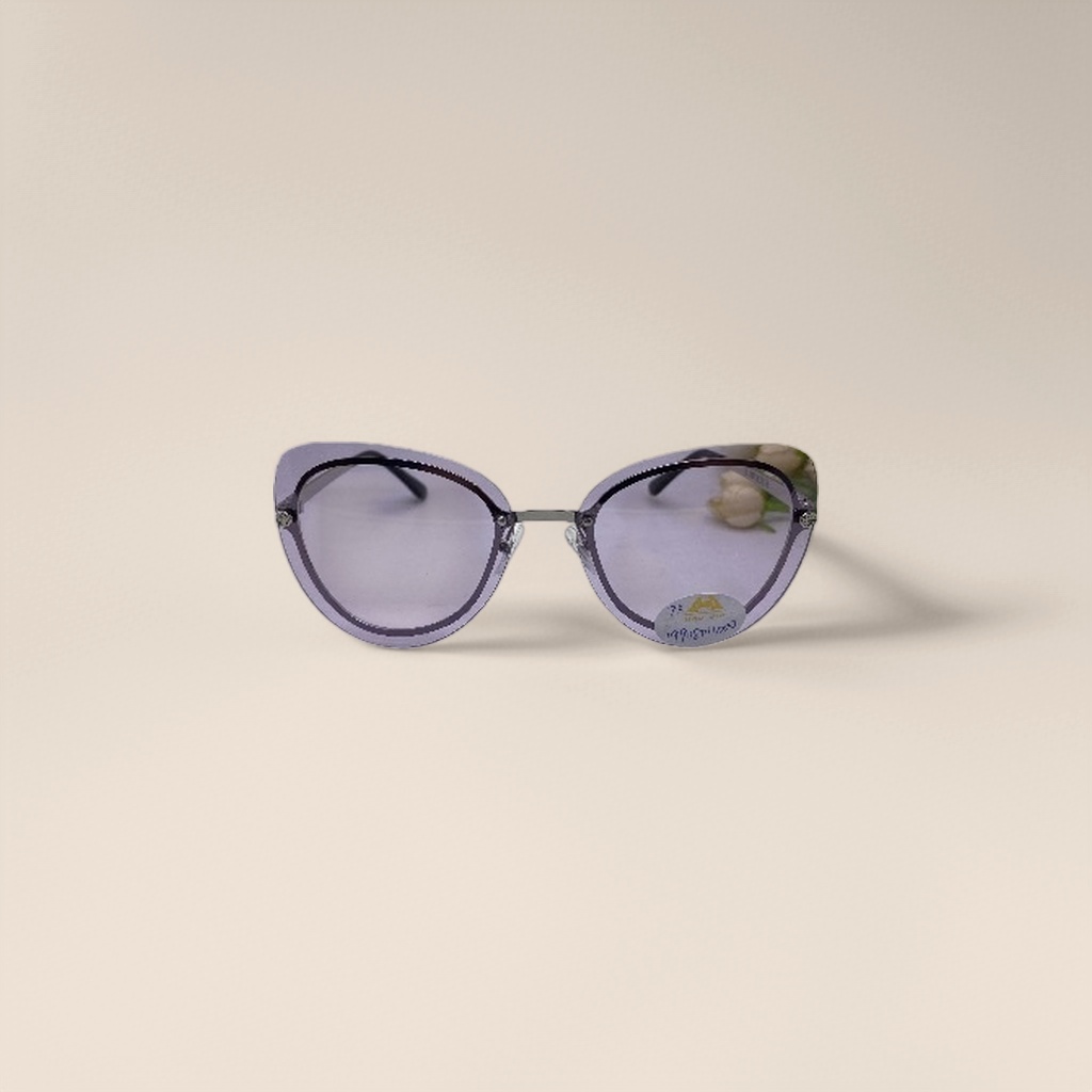 Purple cat-eye sunglasses, fashionable polarized UV protection sunglasses for women Specification image