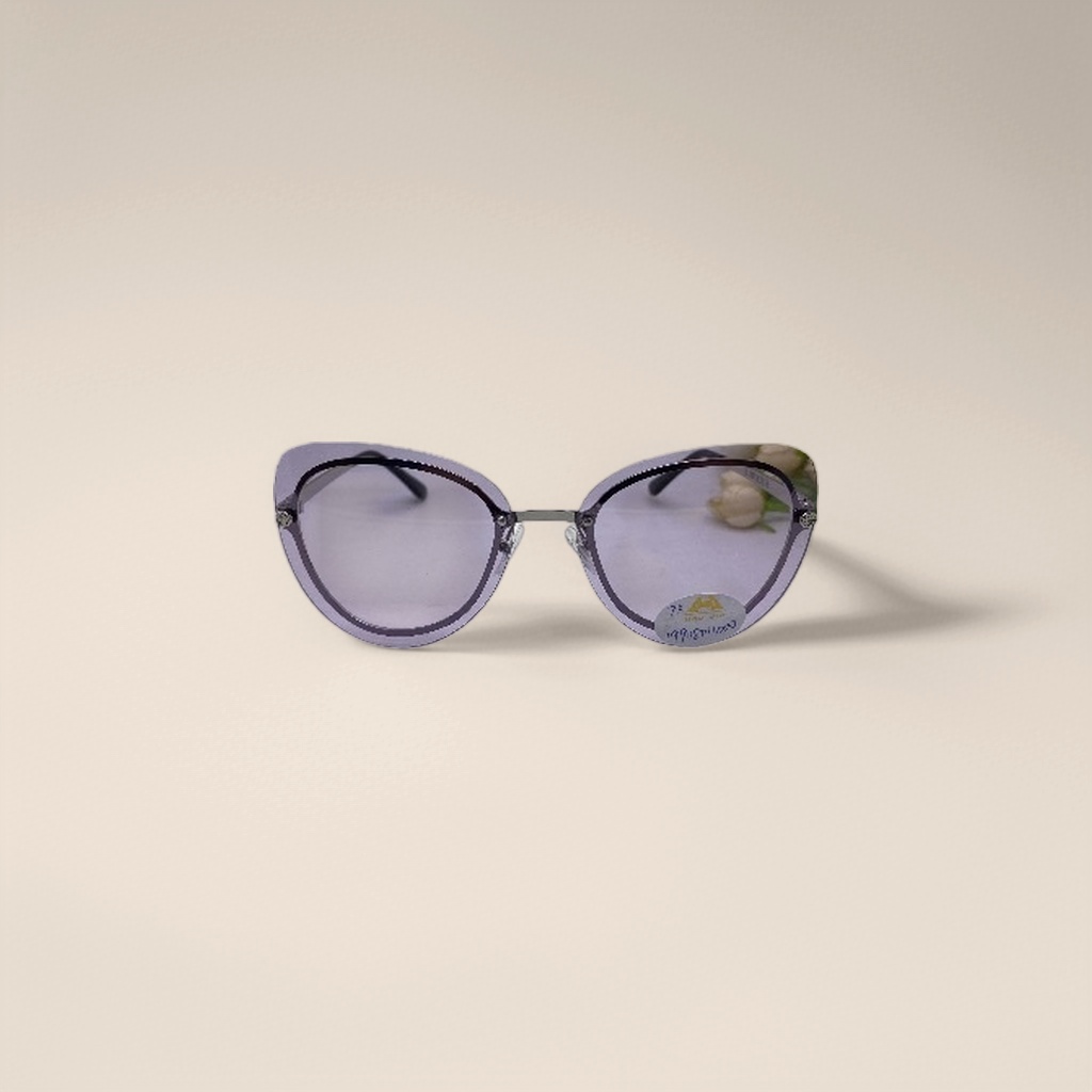 Purple cat-eye sunglasses, fashionable polarized UV protection sunglasses for women details Picture