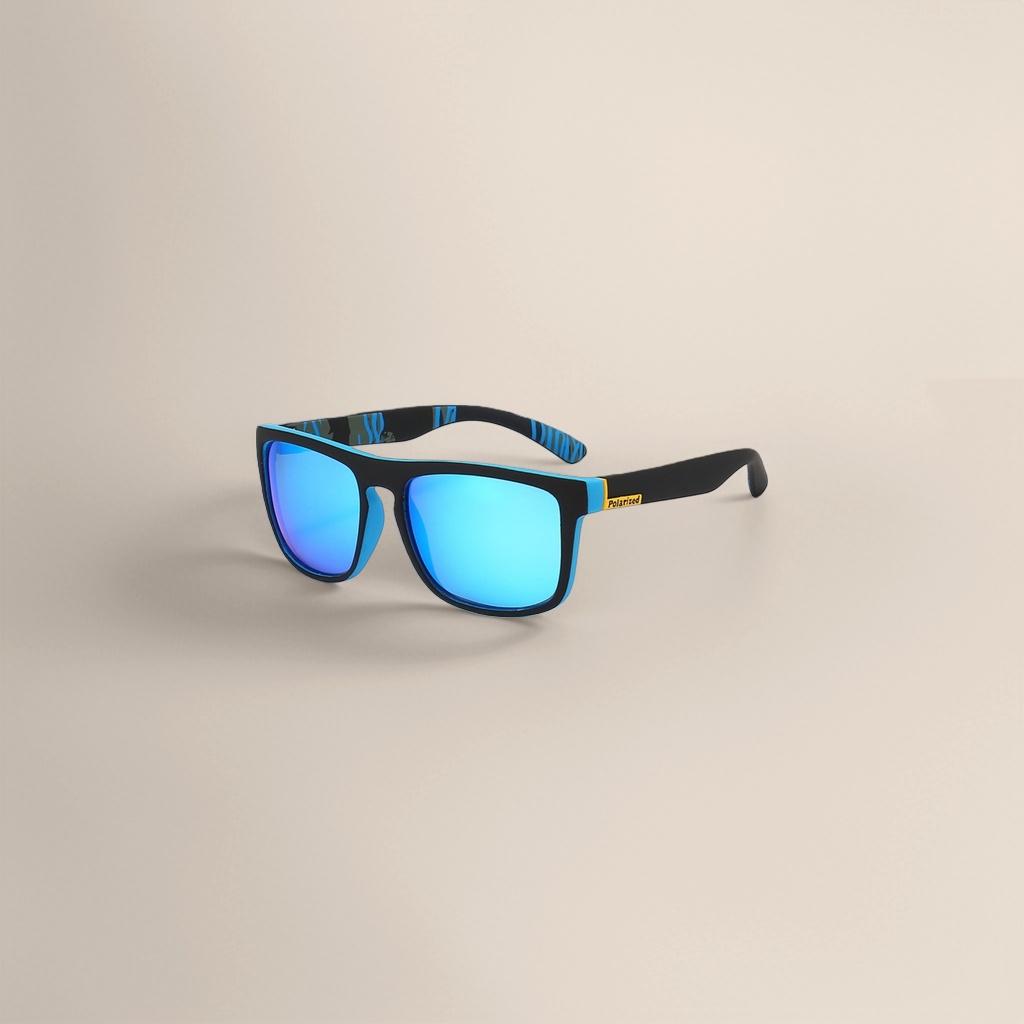 نظارات شمسية واقية من الأشعة فوق البنفسجية من أجل الموضة الزرقاء والداكنة Specification image