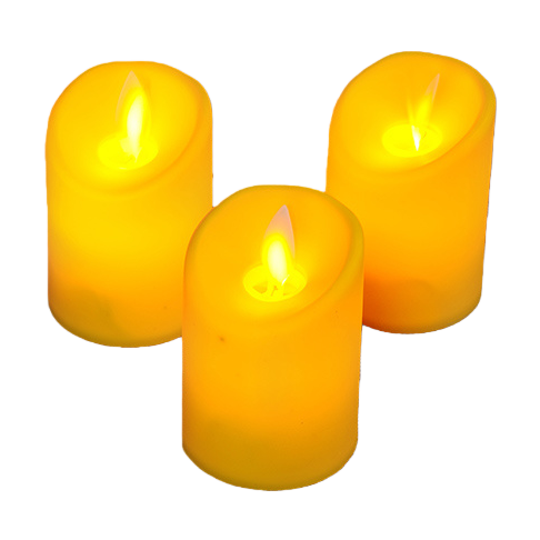 Yellow candle aromatherapy is used for home atmosphere decoration, birthday parties and wedding celebrations Item Picture