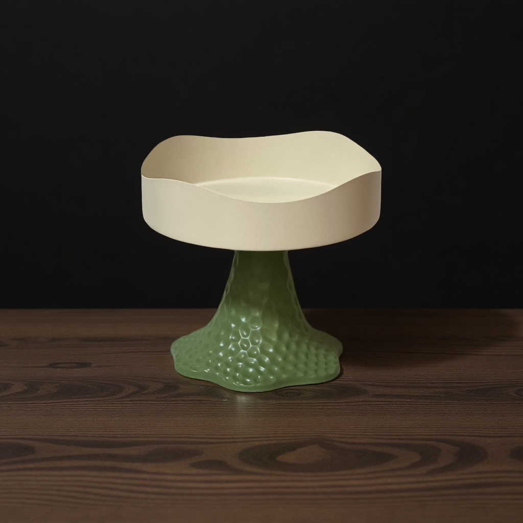 ويحمل قرص طوانات على حافة موجة بيضاء بأرضية خلية نحل خضراء Specification image