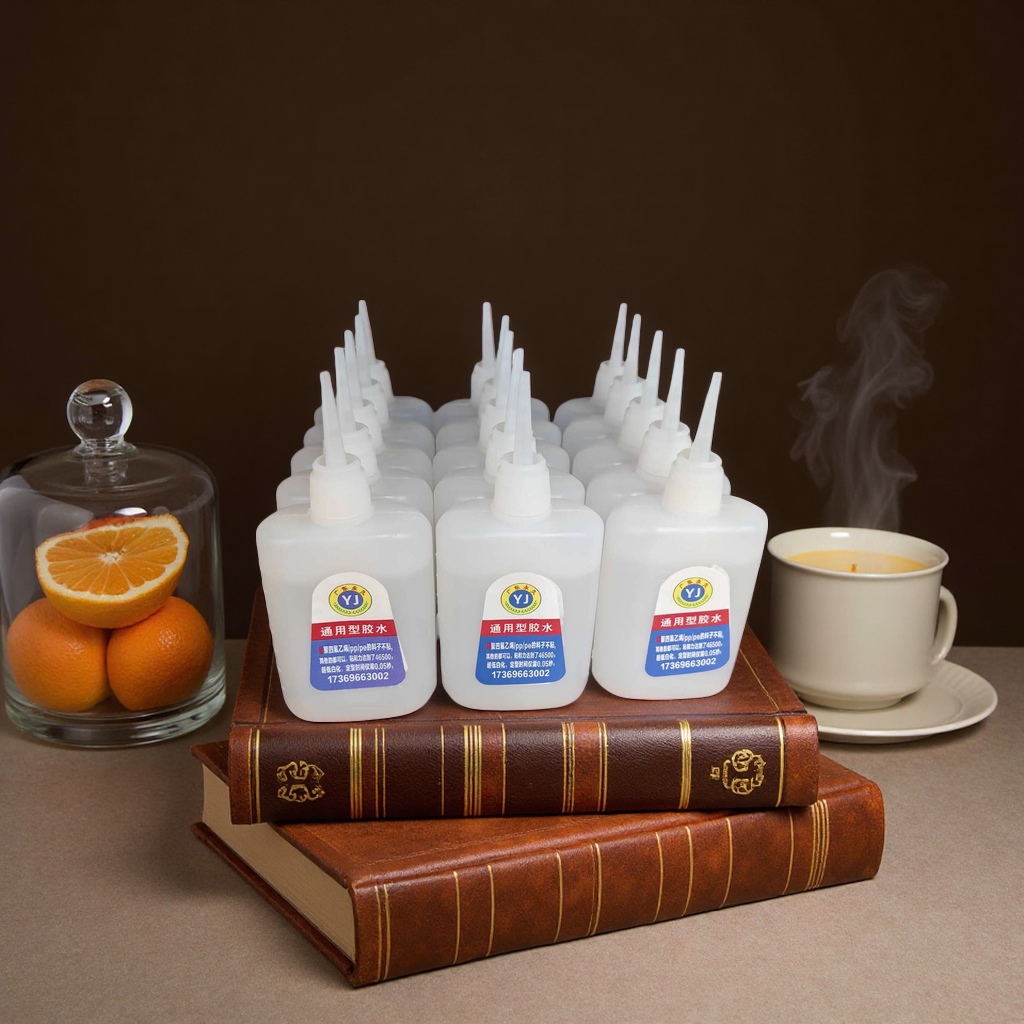 The white plastic water bottle is made of transparent PVC material and can be squeezed into a flexible tube for home, office and DIY handicrafts details Picture