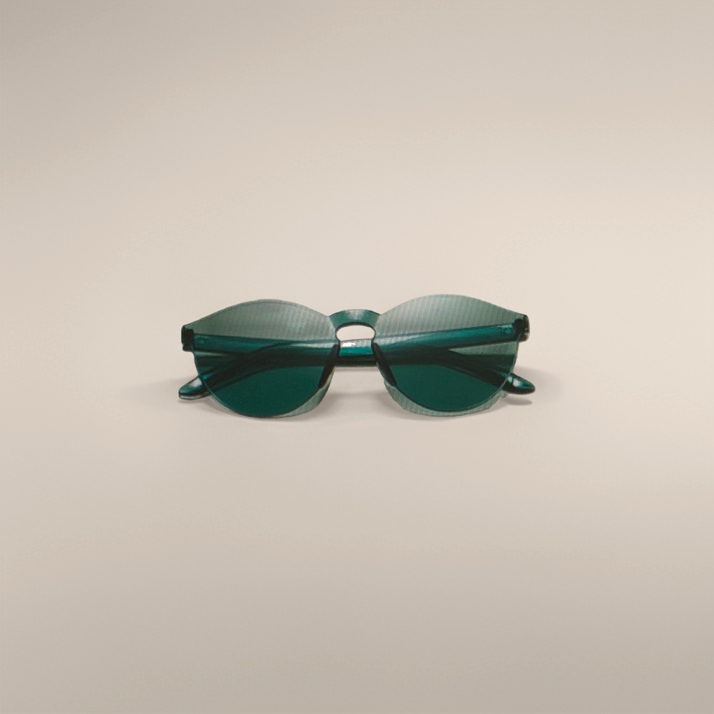 Green and fashionable UV protection polarized sunglasses, suitable for both men and women