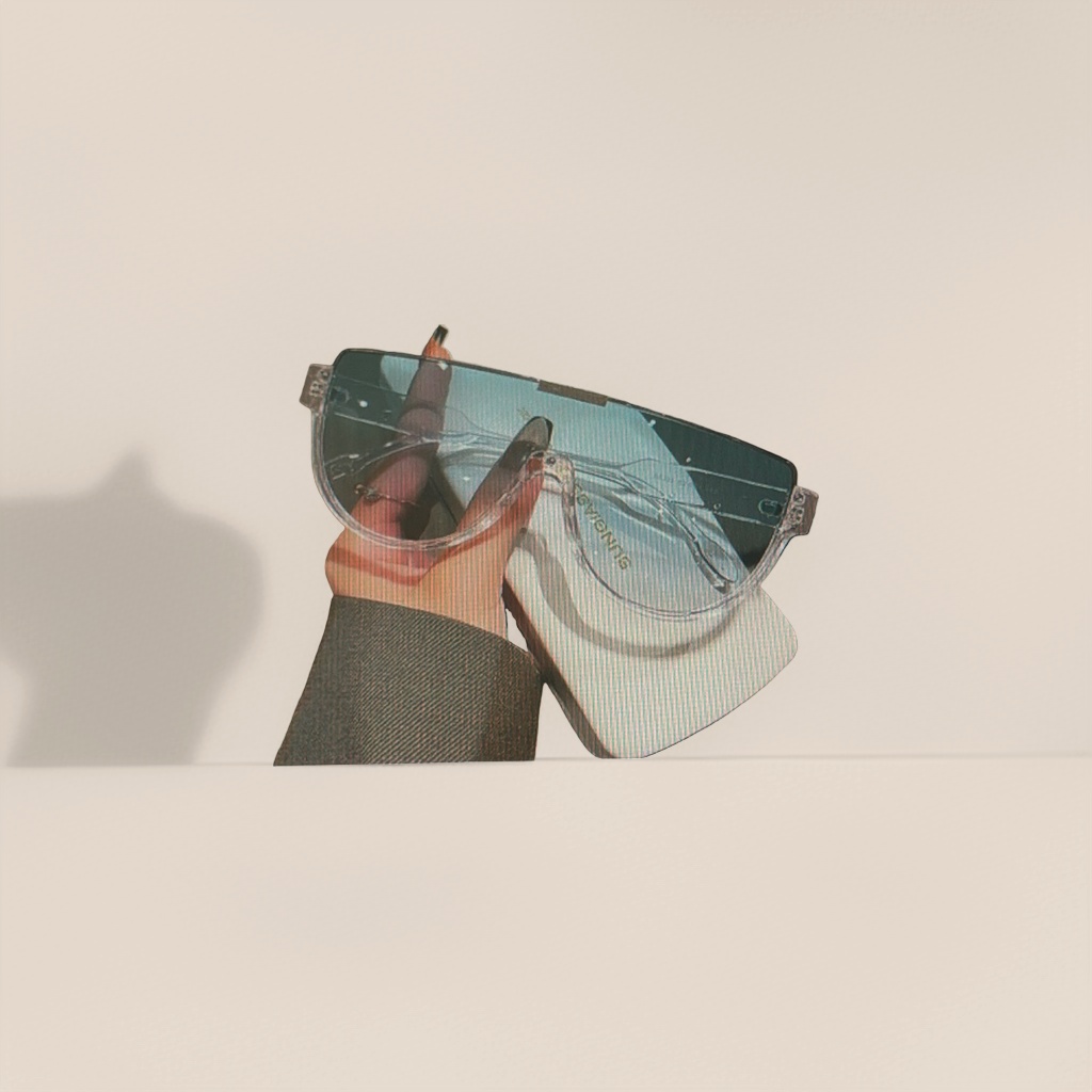 Transparent frame sunglasses are fashionable, lightweight and UV-resistant polarized sunglasses Application Scenario