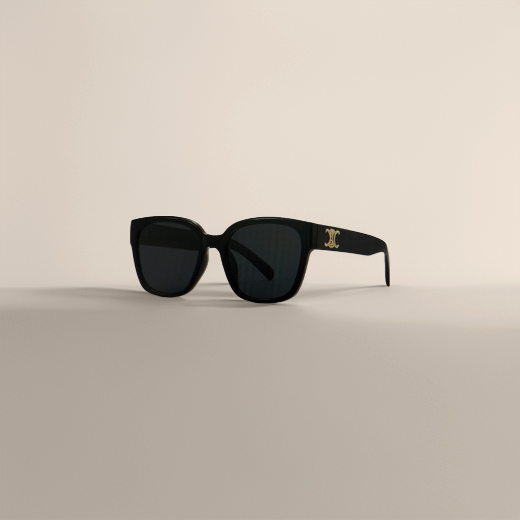 黑色太阳镜 时尚偏光墨镜男女通用防紫外线 sunglasses