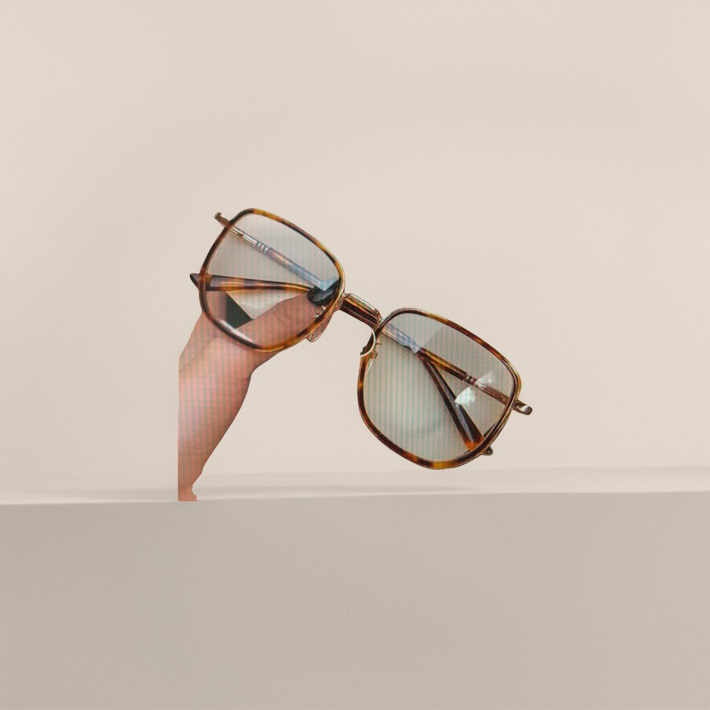 Tortoiseshell fashionable optical glasses, light, comfortable and anti-slip nose pads, suitable for both men and women Application Scenario