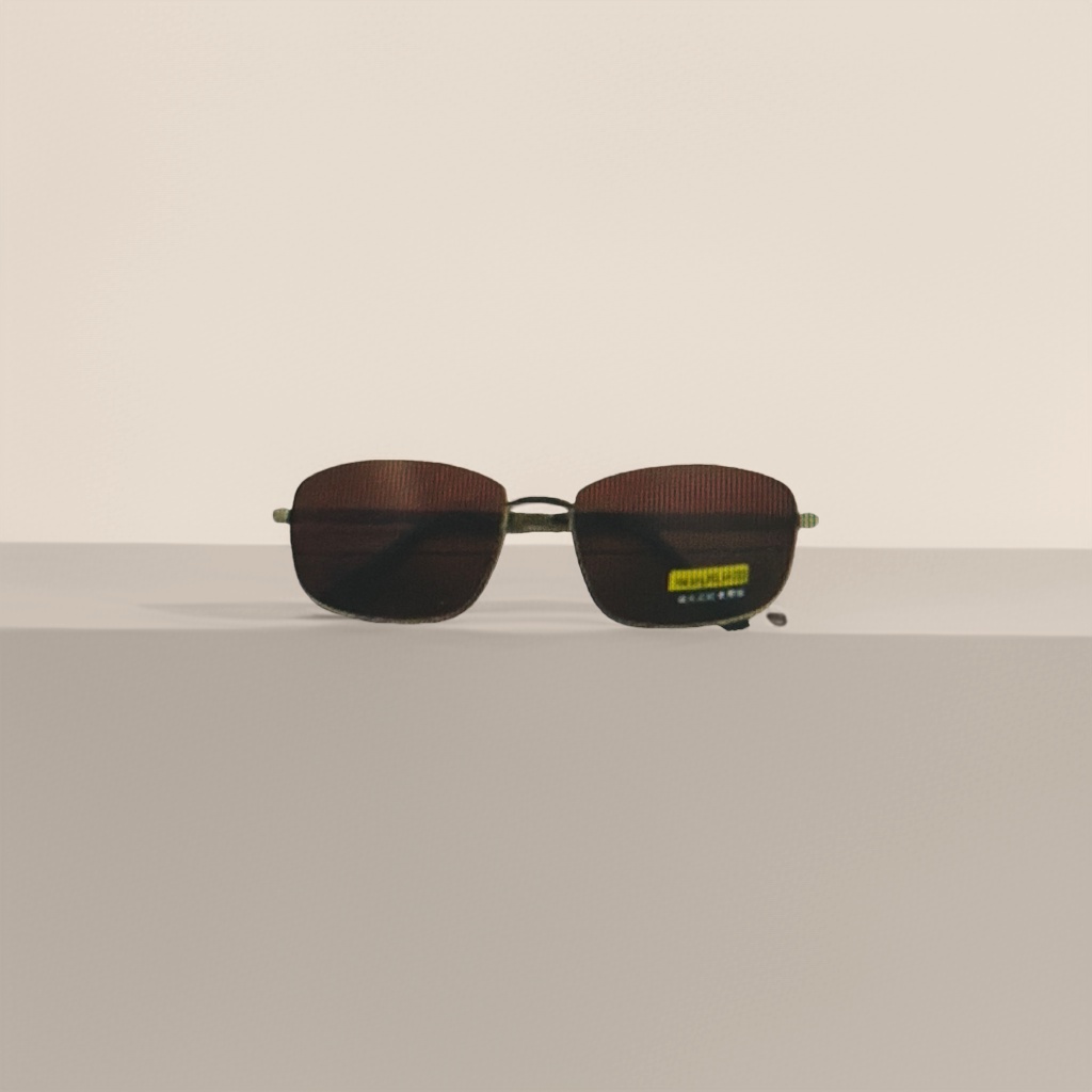 Brown square sunglasses are fashionable and versatile, with UV protection and polarized light