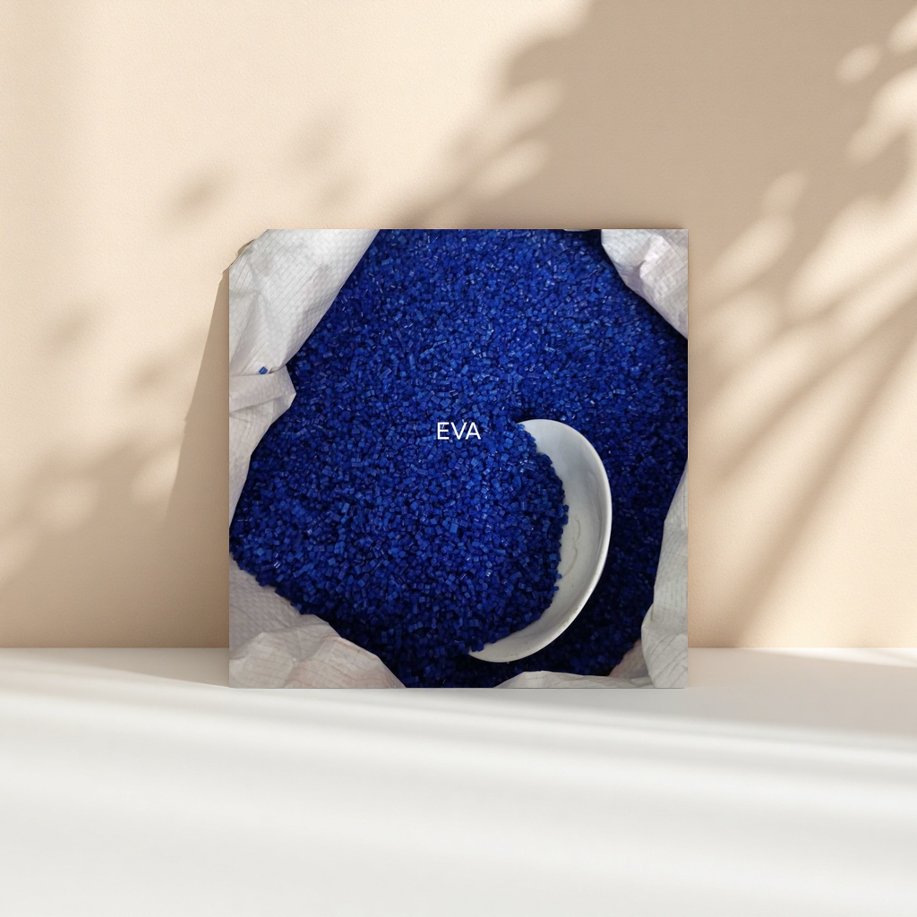 جسيمات بلاستيكية (EVA) ذات شكل جسيمات زرقاء غير ضارة من الناحية البيئية Specification image