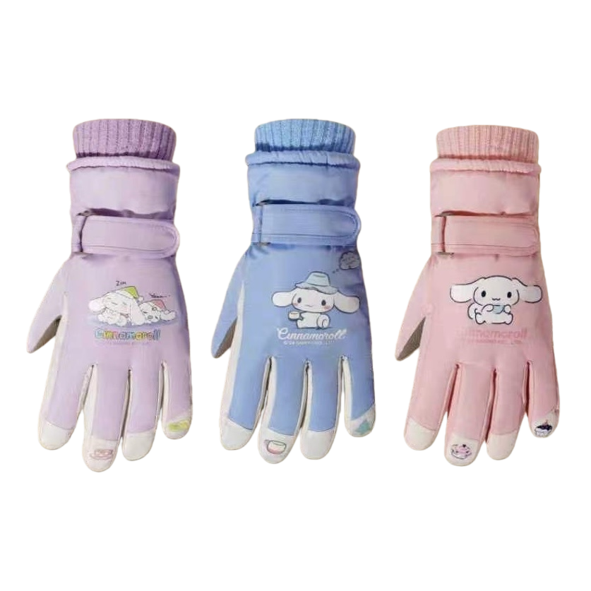 Colorful cartoon cotton warm gloves for both men and women, suitable for cold protection in autumn and winter Item Picture