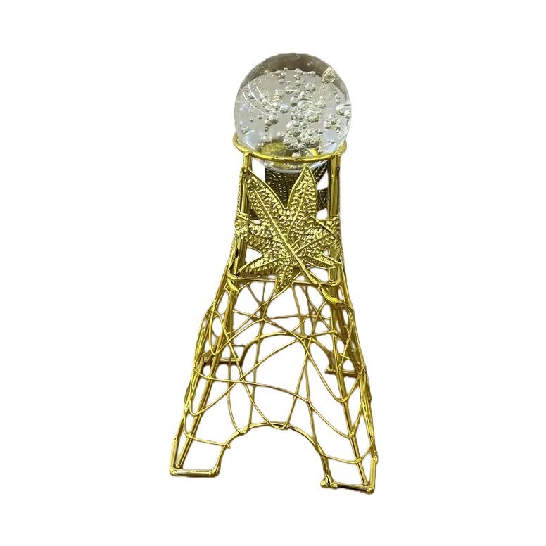 وسقف سانكاي الذهبي مزخرف بكرة كريستالية شفافة مزخرفة بسطح المكتب في غرفة المعيشة، DECOR Item Picture