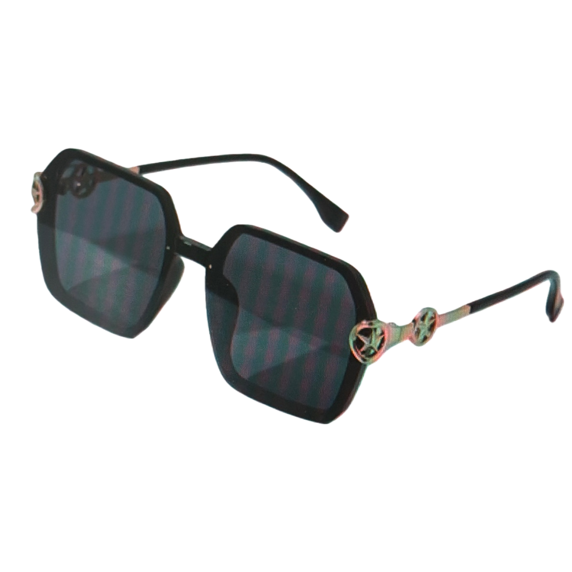 نظارات شمسية مربعة اللون، عصارة شمسية مضادة للأشعة فوق البنفسجية Item Picture
