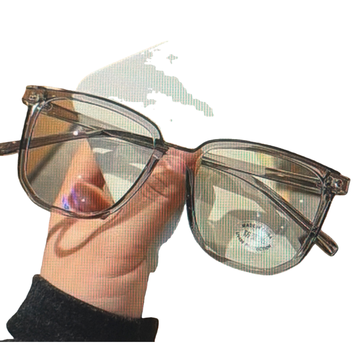 The classic and retro black-framed TR90 ultra-light frame is suitable for both men and women and is versatile for daily use Item Picture