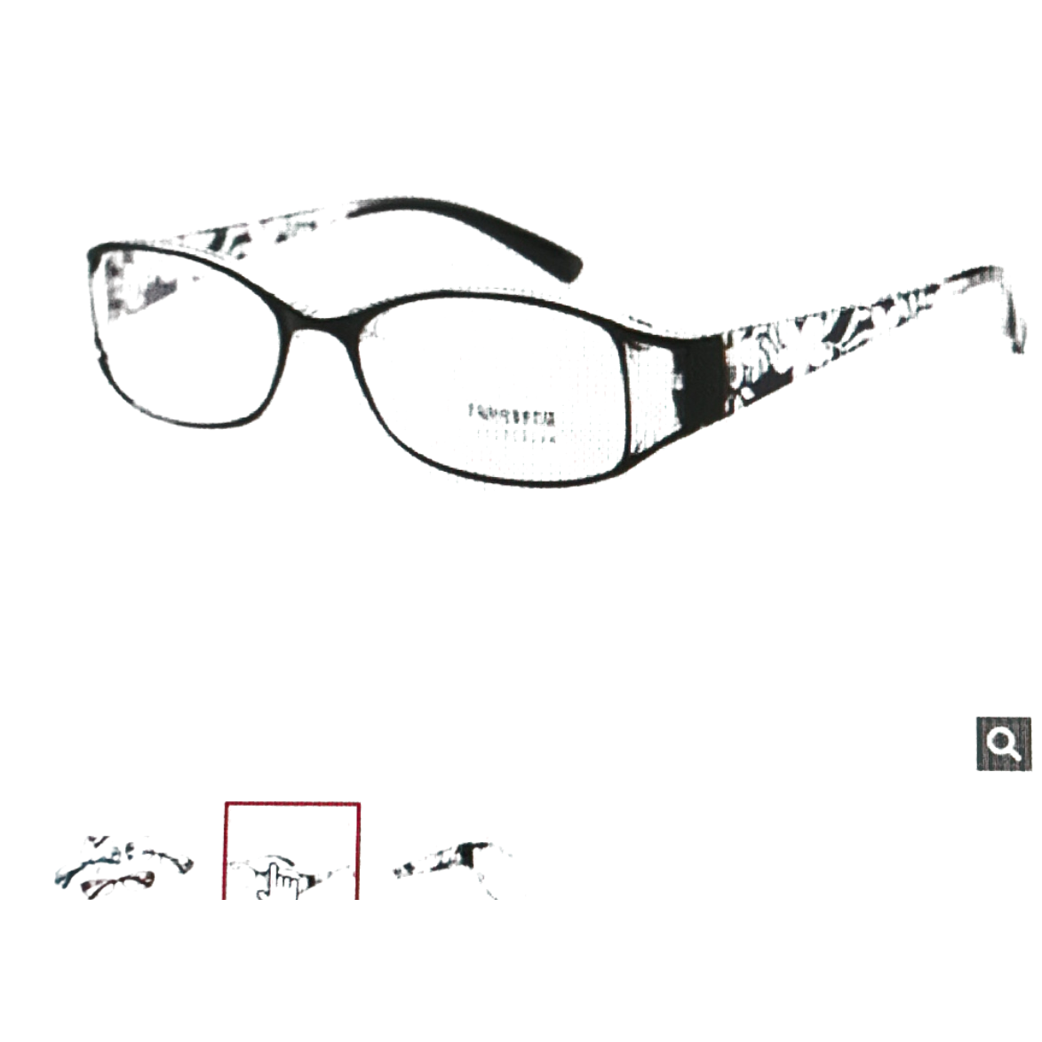 Black frame glasses are fashionable, lightweight and anti-blue light optical frames for myopia Item Picture