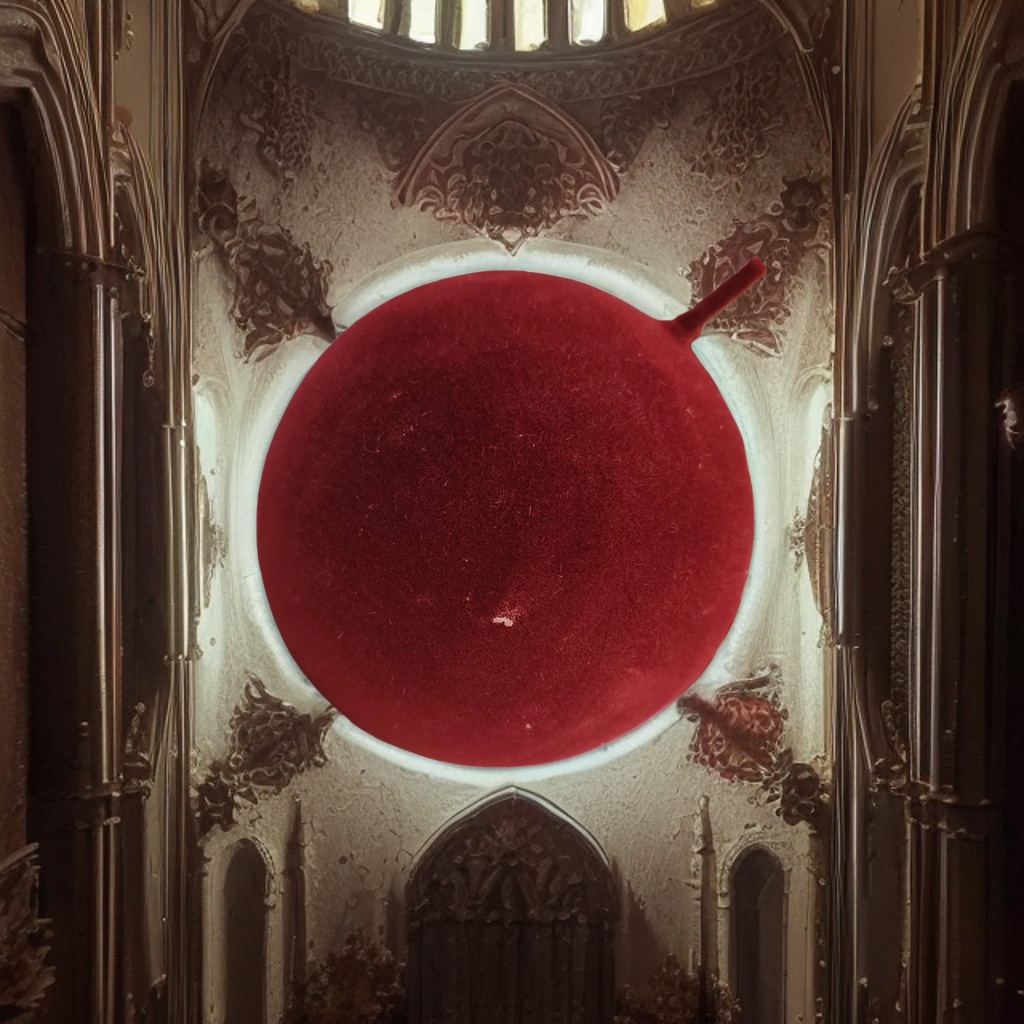A wine-red velvet spherical decorative item, a creative gift for home soft furnishings Application Scenario