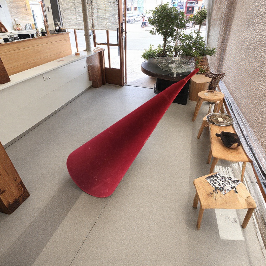 Red plush ball decorative pendant for the New Year and Spring Festival home atmosphere plush ball Specification image