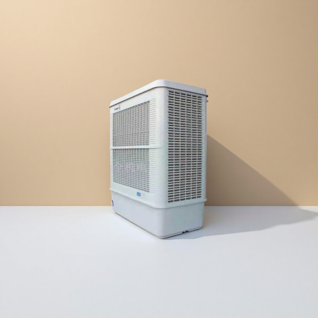 The white industrial cold air blower is used for cooling, dust removal, energy-saving, quiet and high air volume workshops Specification image
