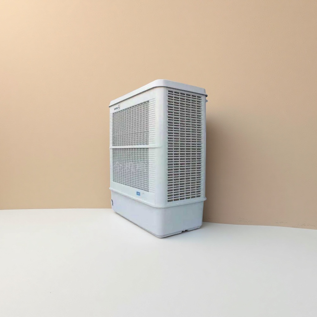 The white industrial cold air blower is used for cooling, dust removal, energy-saving, quiet and high air volume workshops Application Scenario