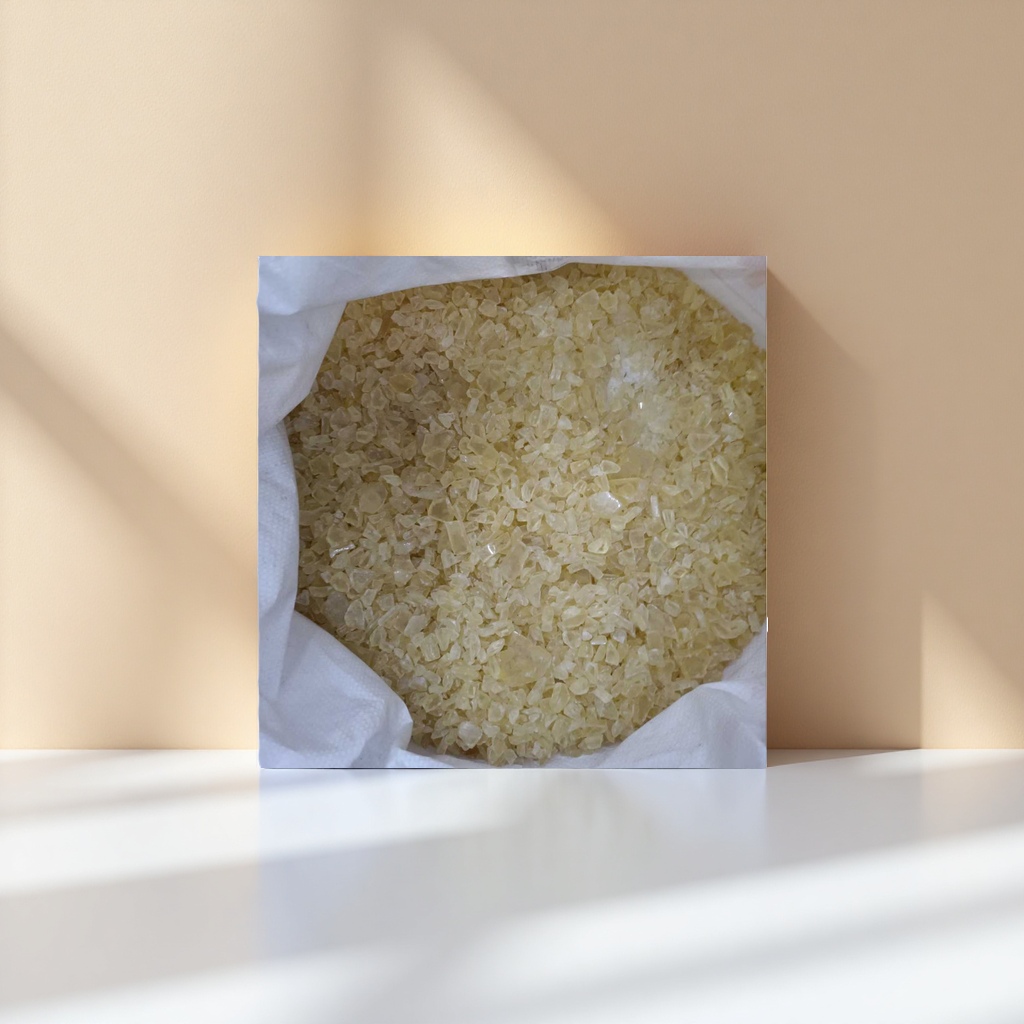 Light yellow crystal granular laboratory-grade chemical reagent, 500g package details Picture