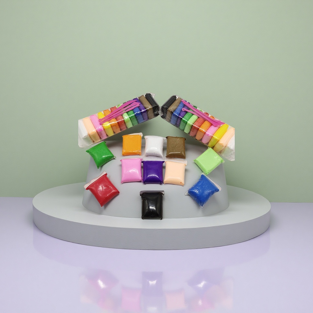 Colorful plasticine food-grade raw material children's handmade creative shaping set