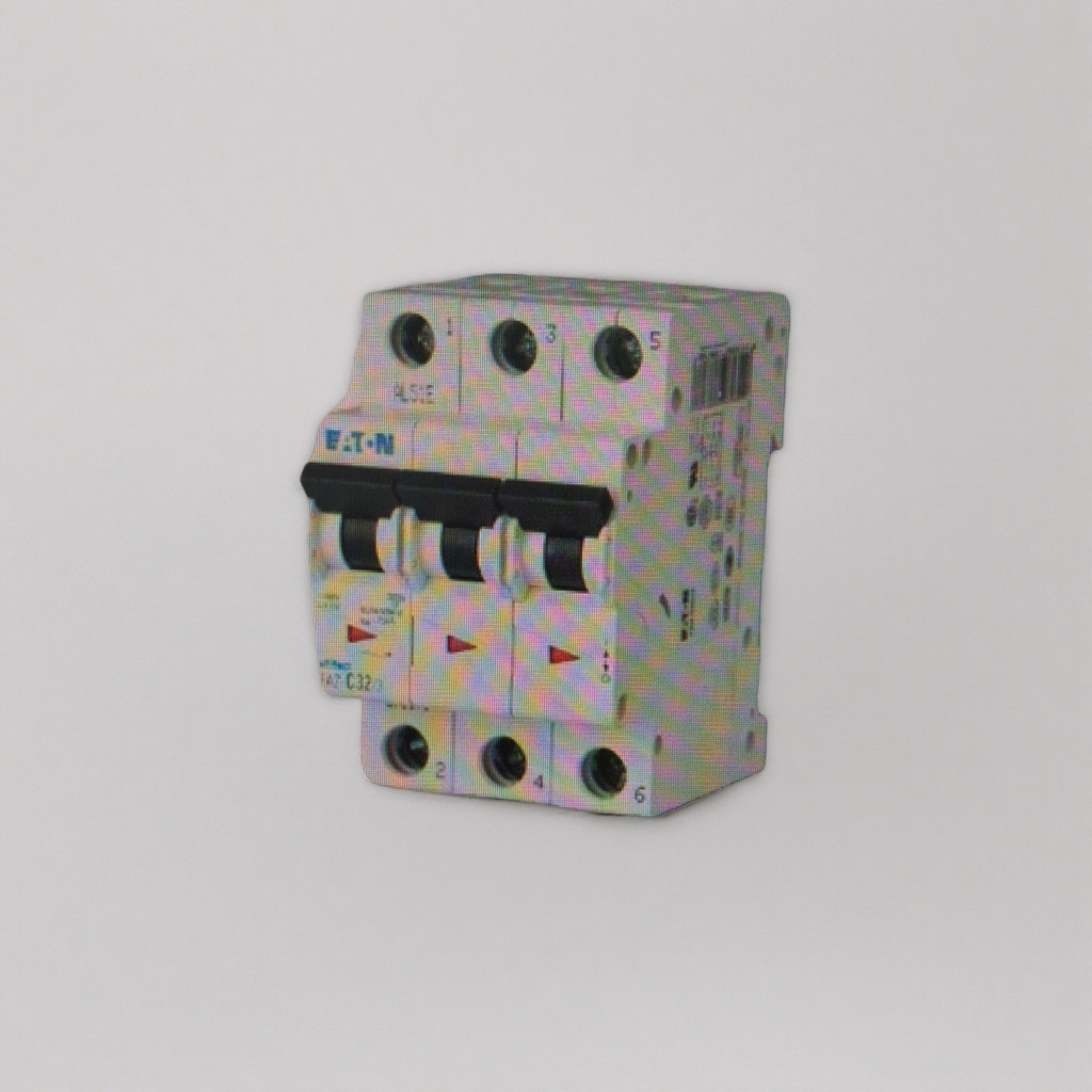 White miniature circuit breaker 2P D16A for overload and short circuit protection, specially designed for household distribution boxes details Picture