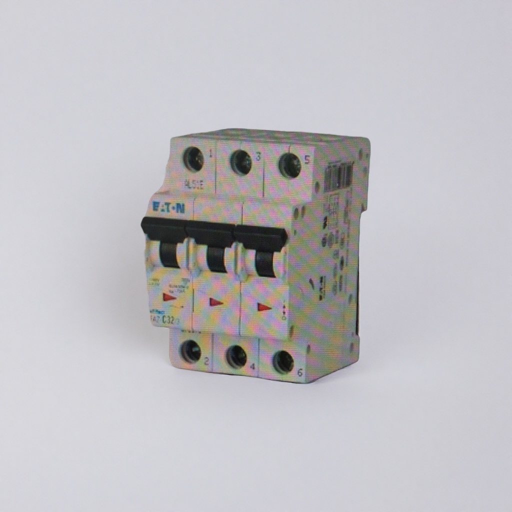White miniature circuit breaker 2P D16A for overload and short circuit protection, specially designed for household distribution boxes Specification image
