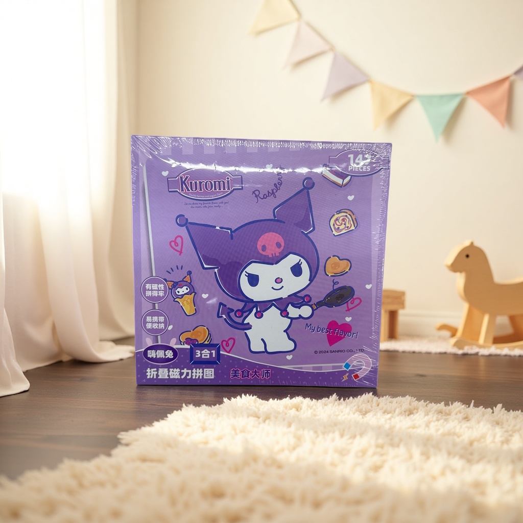 Purple packaging box jigsaw puzzle educational children's toy creative stress-relieving tabletop game