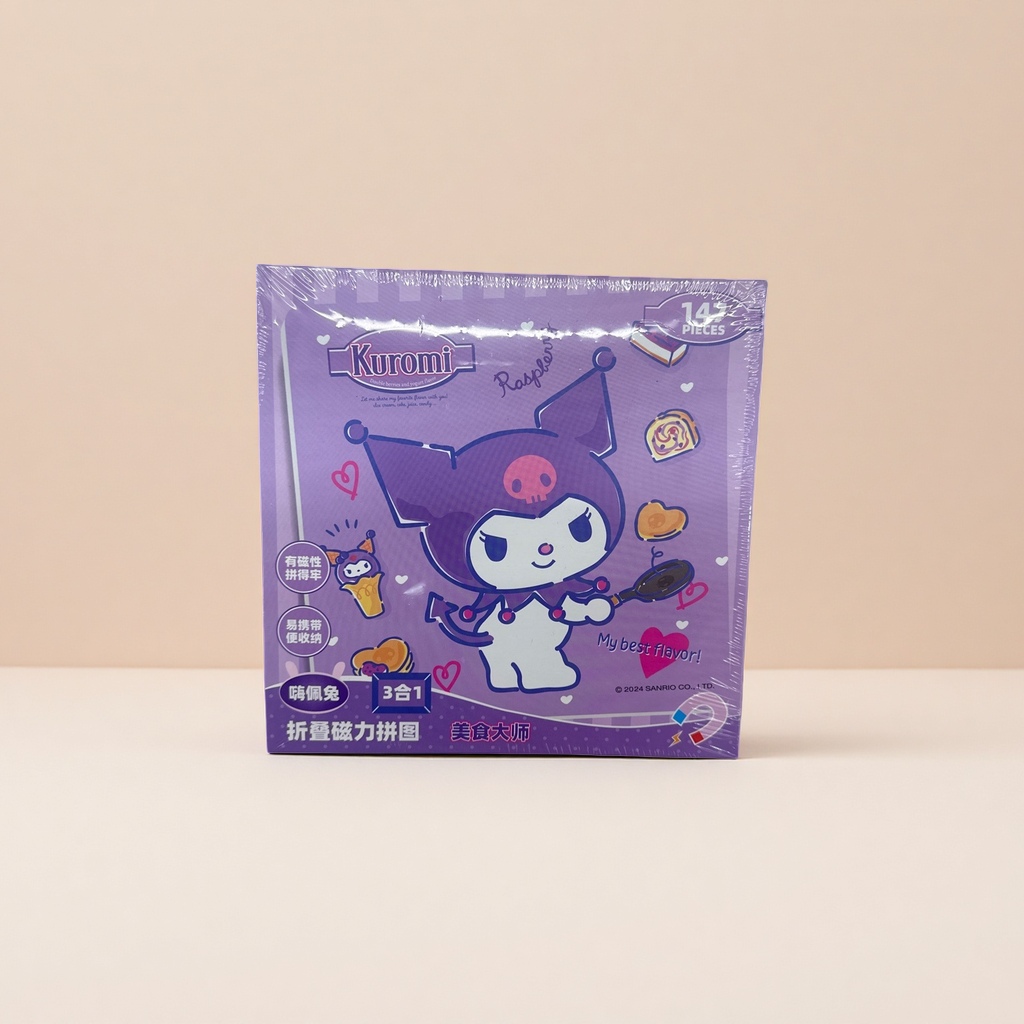 Purple packaging box jigsaw puzzle educational children's toy creative stress-relieving tabletop game Specification image