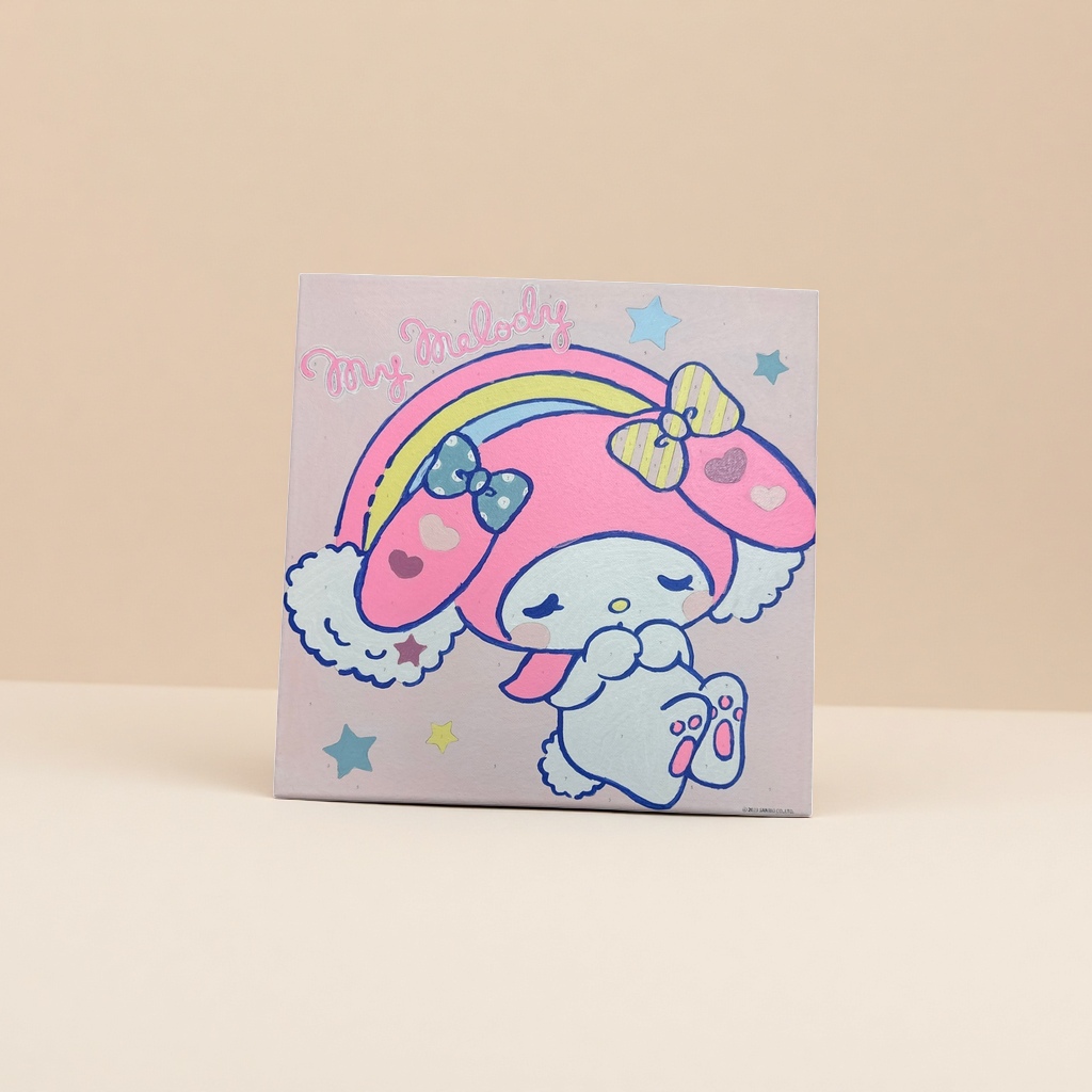 Pink background cartoon picture My Melody character image decorative wall hanging Application Scenario