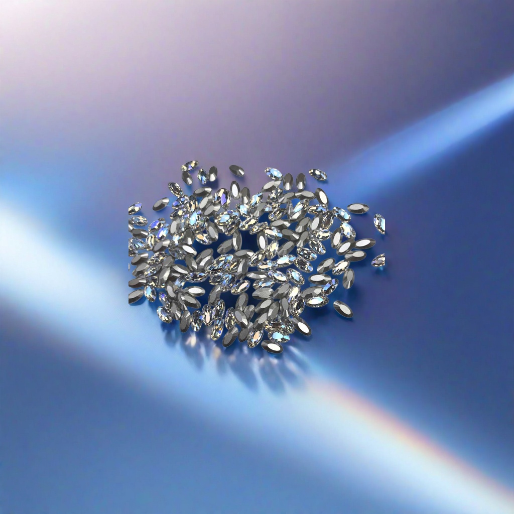 Silver rhinestone hair accessory, Korean version shiny crystal headwear, versatile accessory Application Scenario