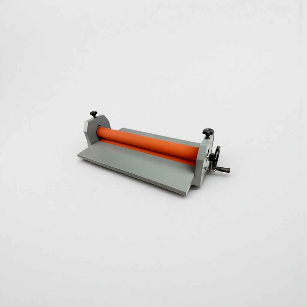 Grey laminating machine, professional laminating equipment, A4 office and household hot and cold pressing integrated machine details Picture