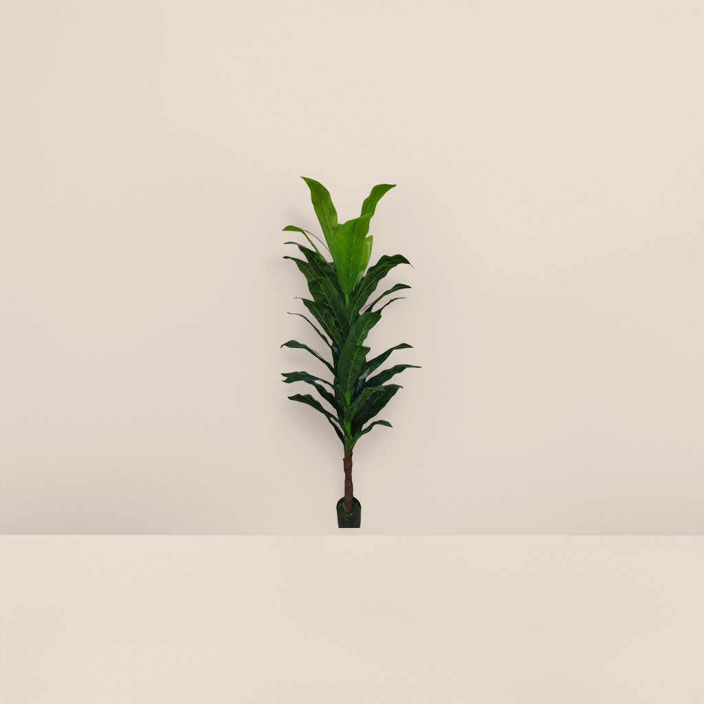 绿色人造植物PVC材质仿真绿植免浇水室内装饰