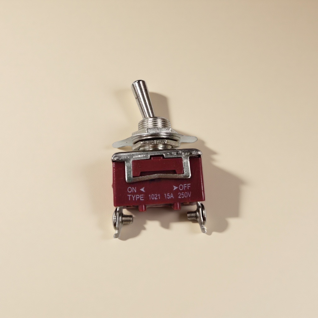 厂家直销红色拨动开关 250V 10A 防水防尘船型翘板开关 细节图