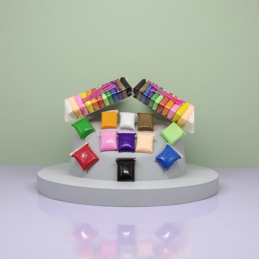 Colorful plasticine children's educational, safe, non-toxic, malleable and creative handmade toys