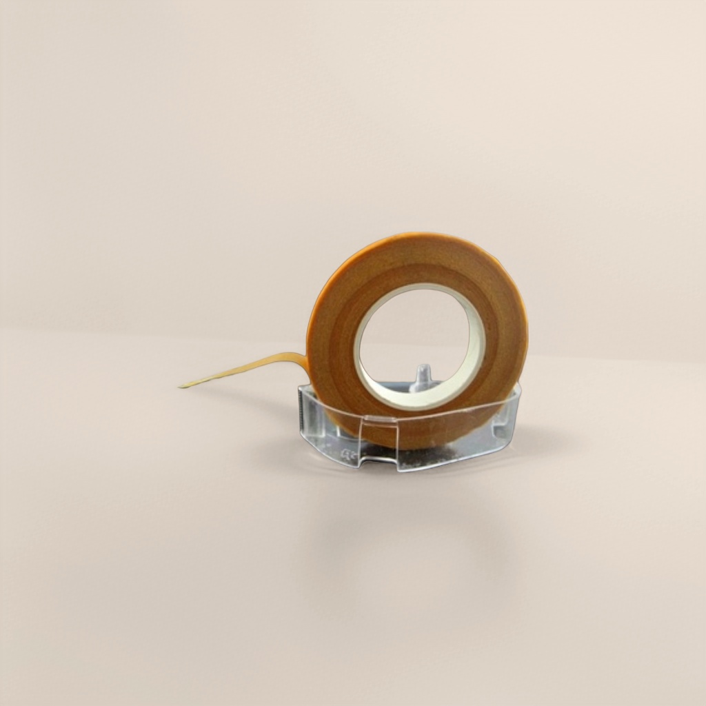 The orange tape roll has a width of 1.5cm and a length of 50 meters. It is highly adhesive, waterproof and wear-resistant Application Scenario