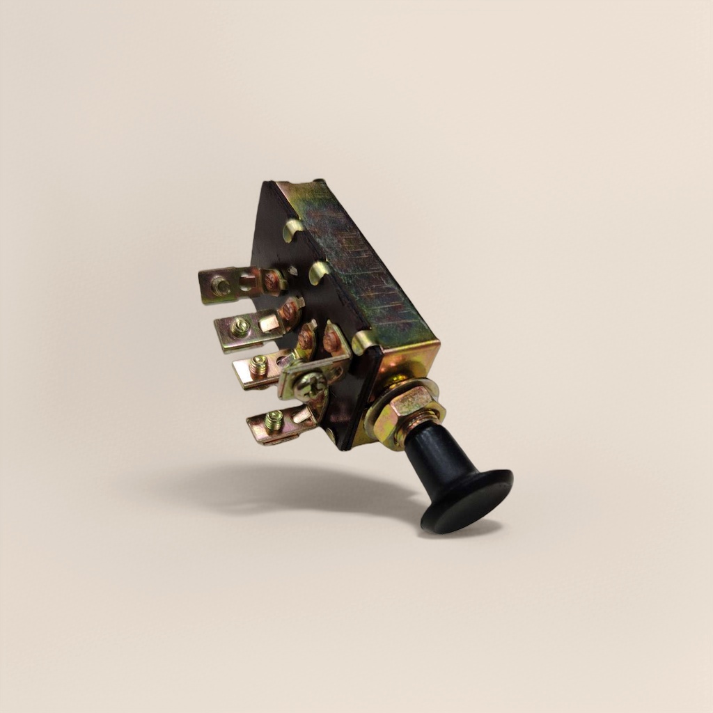 Factory direct sales: Black button switch, waterproof and dustproof, industrial-grade touch key, 12V DC normally open and normally closed details Picture