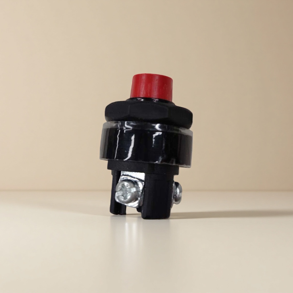 Factory direct sales of red button switch metal casing auto parts Specification image