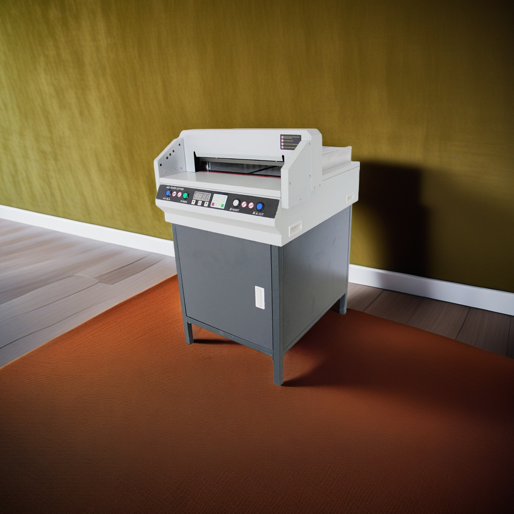 White paper cutting machine, manual paper cutter, A4 office paper cutter for precise cutting Application Scenario