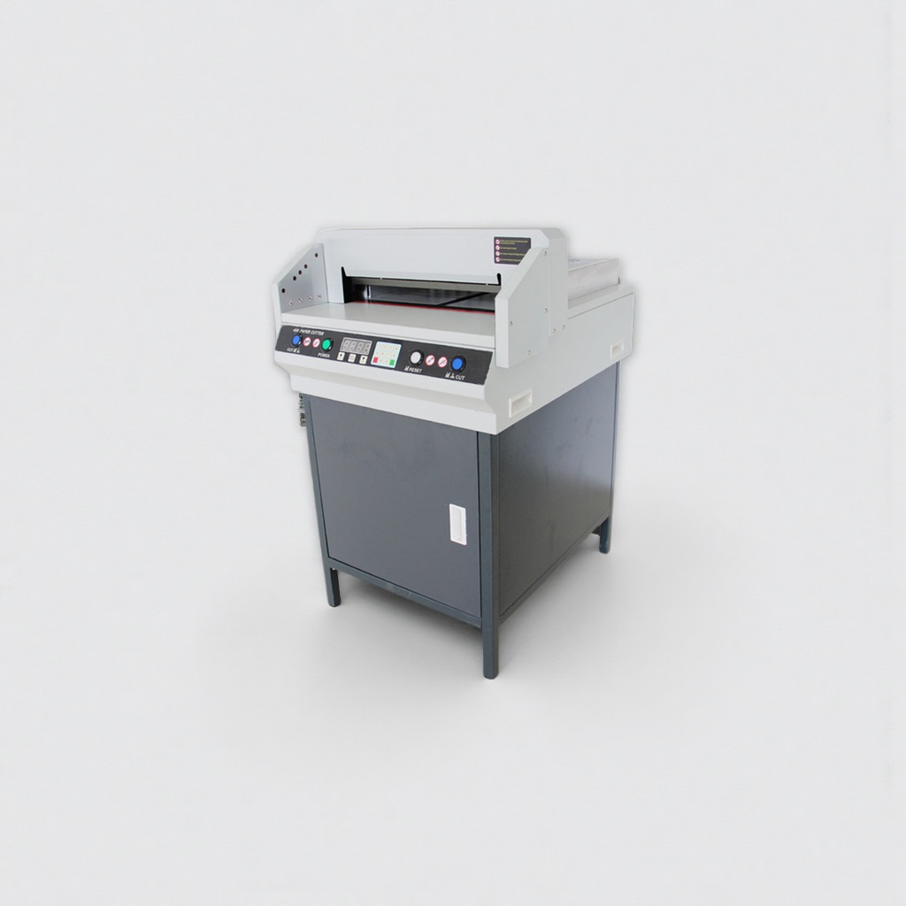 White paper cutting machine, manual paper cutter, A4 office paper cutter for precise cutting