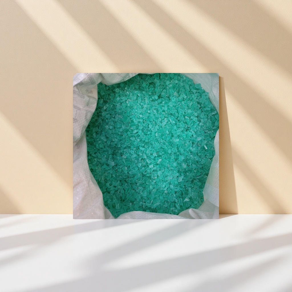 Green granular crystal high-purity analytical grade reagent 500g, commonly used in laboratories Application Scenario