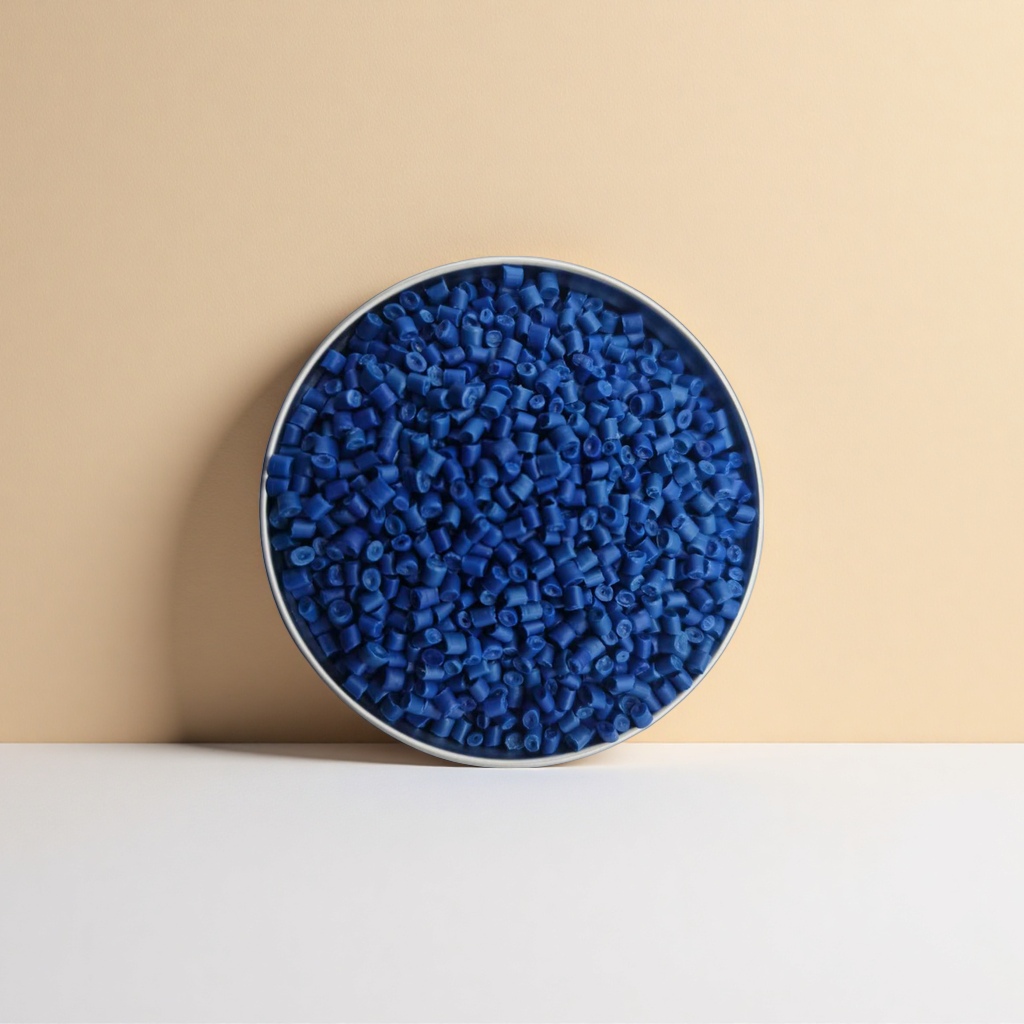 Blue plastic granules, industrial-grade PP polypropylene raw material, 25kg with free shipping Specification image