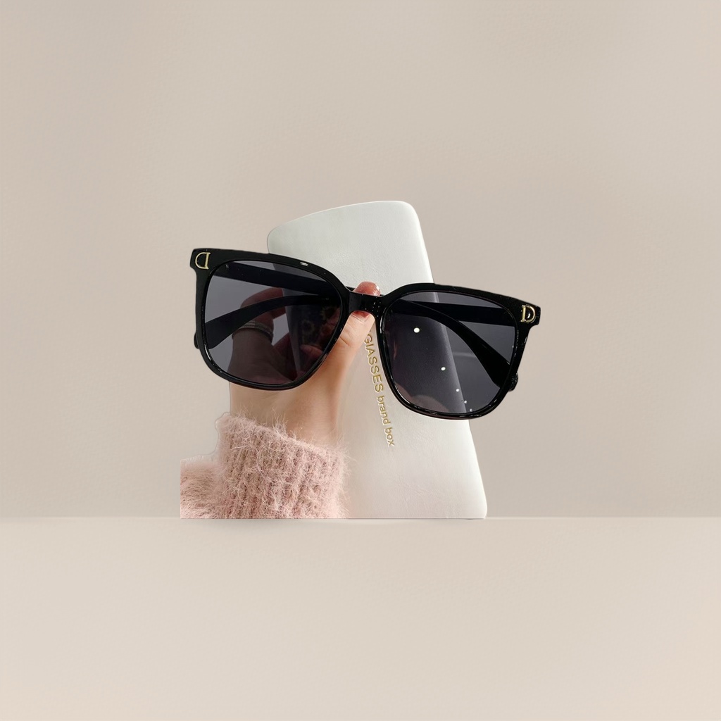 نظارات شمسية سوداء، نظارات شمسية موضة، نظارات شمسية، طراز Sunglasses للاستخدام العام للأشعة فوق البنفسجية لدى الرجال والنساء Application Scenario