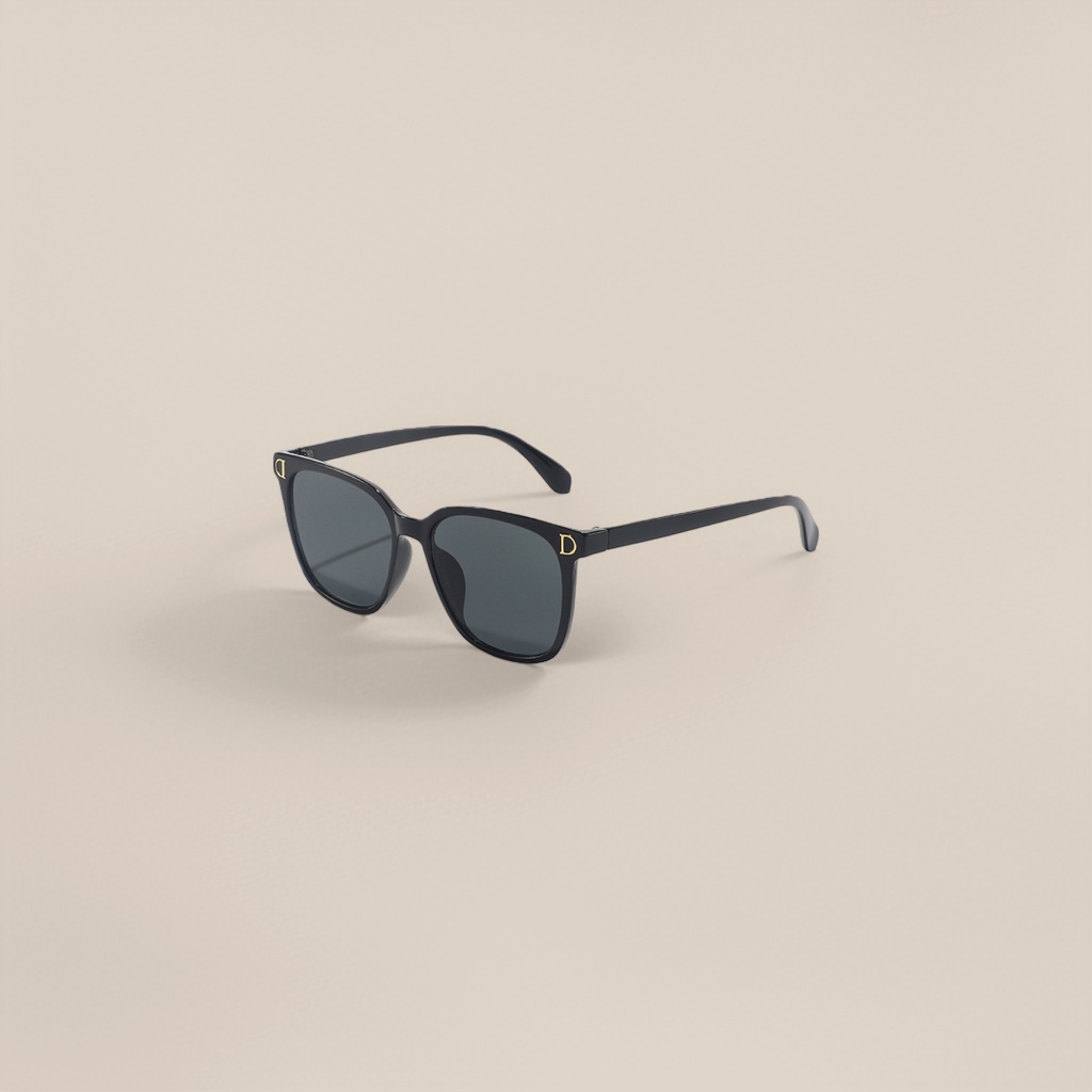 Black sunglasses, fashionable polarized sunglasses, unisex, UV protection Specification image